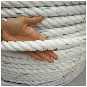 塑料亚麻绳聚乙烯绳子尼龙绳捆绑绳捆扎绳拉力绳子刹车绳封车绳 8毫米