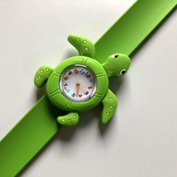 抖音网红同款绿水龟玩具手表乌龟深海沙雕拍拍表啪啪圈鲨鱼绿色小绿色