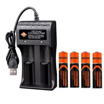 ŸYAGE18650﮵3.7V 1200MAH ̨ ֵͲ רõ 18650-12004+USB˫