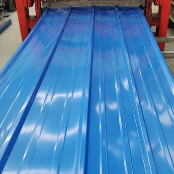 型彩钢瓦铁皮瓦铁皮屋顶瓦雨棚瓦工地围拦瓦防水防晒900 04毫米厚使用