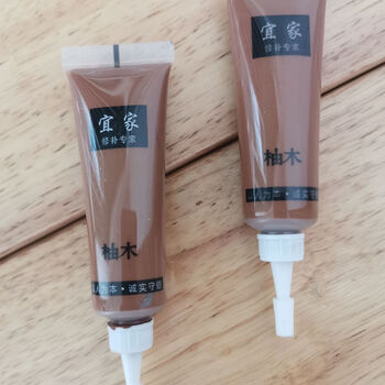 定制适用修补膏家具修补漆快干木地板修补实木美封修补钉眼膏腻子暖白