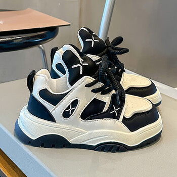 永高人女童鞋2023春秋季新款儿童网红运动鞋中大童女孩可爱防滑板鞋