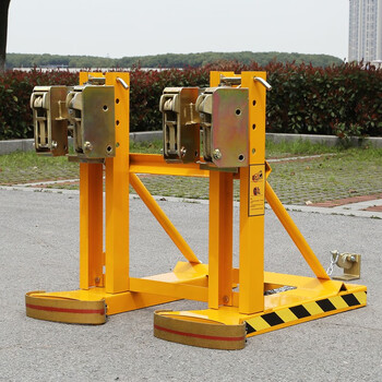 油桶夹具 叉车油桶夹 卸桶器双桶油桶夹子重型鹰嘴油桶夹具抓桶器sn