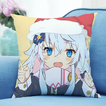 狗妈神乐七奈抱枕cos周边壁画定制动漫坐垫双面二次元卧室床头枕 方形