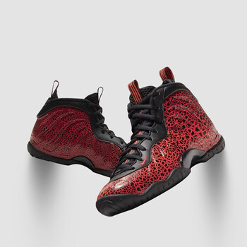 耐克(nike)女鞋air foamposite one gs 鸳鸯喷泡女子篮球鞋 644791