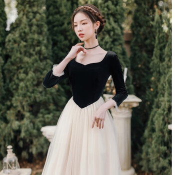 乐学森女孩成人礼服装女18迪士尼穿搭在逃白雪公主连衣裙子礼生日圣诞