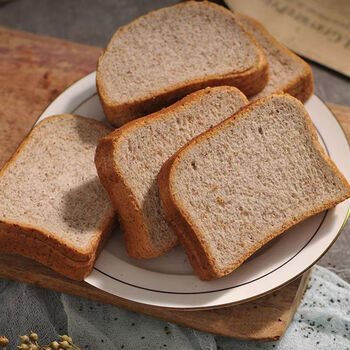 黑麦面包片早餐手撕全麦面包健身餐黑麦面包约7包共250克