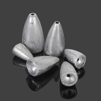 矶杆铅坠路亚铅坠通心铅坠中通铅倒钓铅小铅坠海竿配件矶竿钓鱼坠渔坠