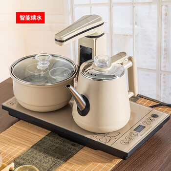 居富德 茶台上烧水壶全自动上水壶电热防烫电茶炉茶艺炉烧茶器电磁茶