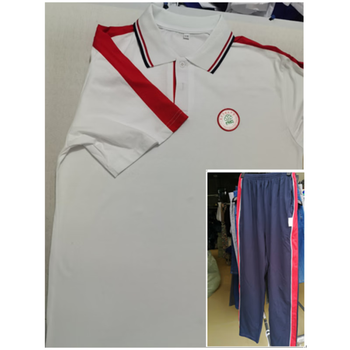 纯淘阁惠州市博罗榕城中学夏装校服初一高一需要新标志的请备注夏装