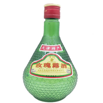 天津特产津铭玫瑰露酒54度500ml烹饪腊味海鲜叉烧肉厨用调味料酒苏伯