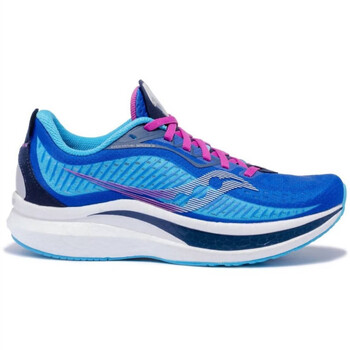 索康尼(saucony)女士跑步鞋中号宽度 endorphin speed 2王室色/烈焰色