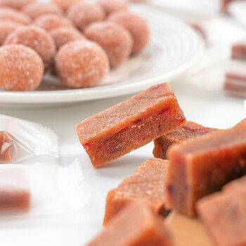 隽辰堂夏目友人山楂球零食雪丽球果干蜜饯食品礼盒装糖果情人节礼物