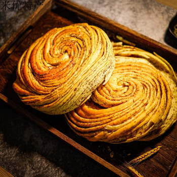 甘肃特产平凉烤花馍手工烤馍花卷胡麻烤饼早餐饼特色小吃咸香口味