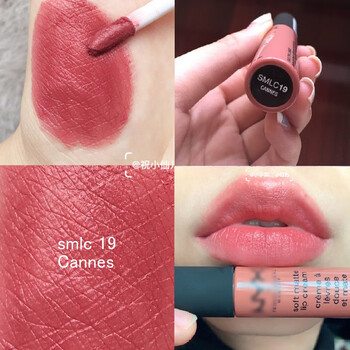 nyxsoftmatte丝绒柔雾唇釉nyx口红23berlin60leonlondon19cannes玫瑰