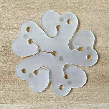 金婴天使绑气球卡扣婚庆开业气球扣环拱门支架梅花夹气球造型环扣装饰