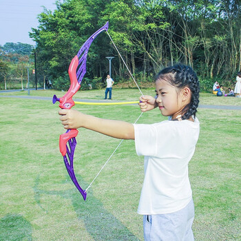 户外玩具弓箭儿童男孩女孩射击玩具吸盘亲子互动射箭弓弩玩具3-6岁