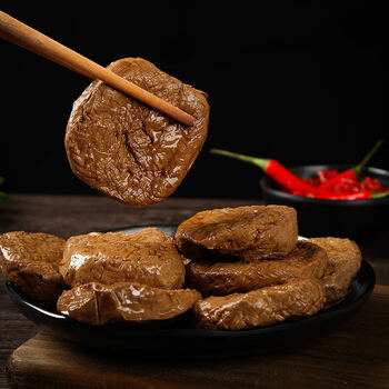 【宣城】蒲包干子5包安徽特产小吃香干自制干子五香豆腐干248g/包