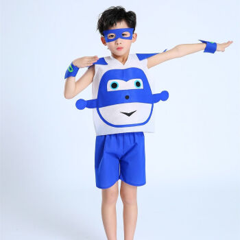 环保服装儿童男生男孩幼儿园环保时装秀女六一儿童环保服装超级飞侠