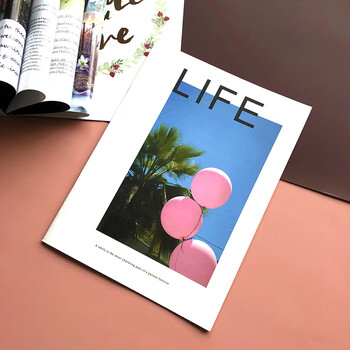 ayaley摄影英文杂志美食拍摄背景布ins风拍照道具装饰摆拍报纸道具