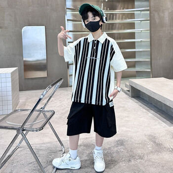 dpqa361官方aj儿童装男童夏装套装2024新款夏季中大童薄款运动nike