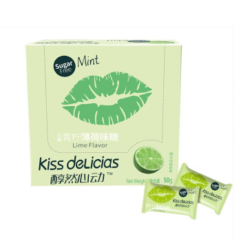 ȻĶ kiss delicias ǱˬںƬζ50gװ 칫ʳЯˮζǹ