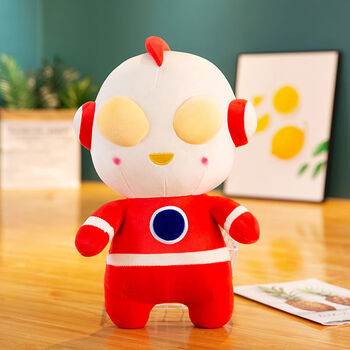 蓝翁 奥特曼毛绒玩具公仔咸蛋超人玩偶女孩床上睡觉大号抱枕送朋友