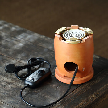 初构想(chugouxiang)炭炉改电炉铜炉芯罐罐茶碳炉电芯炭电两用炉煮茶