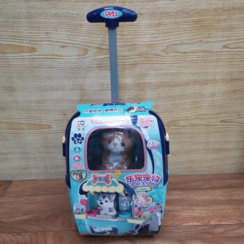 宠物猫咪背包玩具太空包狗狗仿真动物2合1儿童过家家女孩生日礼物