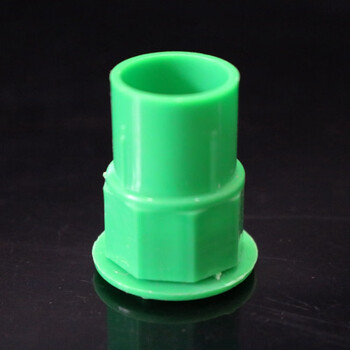 pvc阻燃线管3分16 20 25红蓝白锁扣锁母杯梳线管暗盒连接螺接单个 16