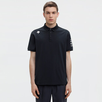 迪桑特descente tough 男士运动休闲短袖polo bw-bw m_(170/92a)