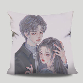 偷偷藏不住难哄周边抱枕桑延温以凡卡通枕头靠垫定制双面情侣小说海报