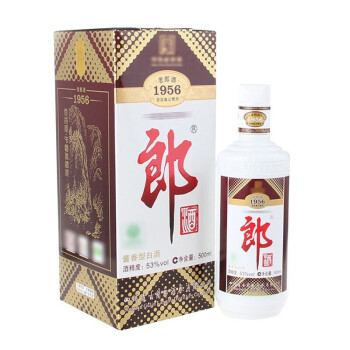 老郎酒1956 53度 酱香型白酒 2011年左右产 高度白酒 年份酒 2011年 500mL 1瓶