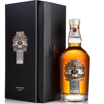 芝华士chivas25年苏格兰调和型威士忌洋酒700ml