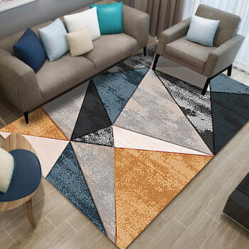 kaye 地毯客厅北欧时尚轻奢简约现代几何沙发茶几家用满铺卧室床边