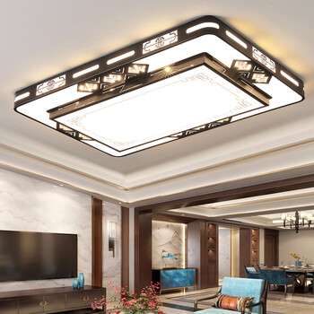 公牛(bull)led客厅灯简约现代大气大灯新中式吸顶灯2023年轻奢 默认发