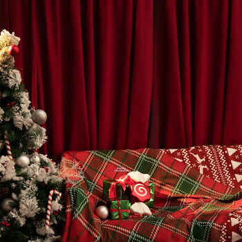 锐富图新年背景布ins挂布纯色拍摄道具直播间装饰服装写真照相摄影