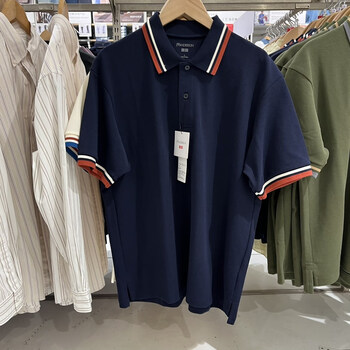 优衣库uniqlo代购设计师合作款jwa男装458078快干polo短袖条纹学院风