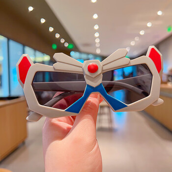 迪柏瑞奥特曼眼镜赛文奥特曼眼镜框成人儿童太阳镜玩具周边套装墨镜 1