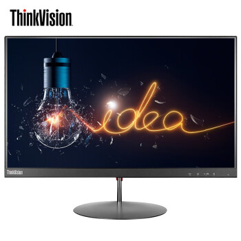 联想（ThinkVision）23英寸纤薄窄边框 高清分辨率 全金属支架 电脑显示器（HDMI/VGA接口）X23