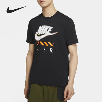 nike耐克夏季男子air运动休闲时尚印花短袖t恤ct6533010s