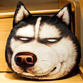 二哈布娃娃玩偶生日端午节七夕情人礼物送男朋友生士鄙视40厘米彩袋