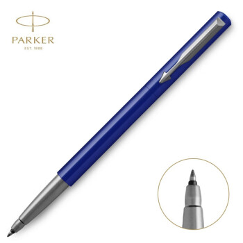 派克（PARKER） 钢笔 学生礼盒套装 商务送礼男女生日毕业礼物礼品文具签字墨水笔教师节礼物 威雅蓝色胶杆宝珠笔