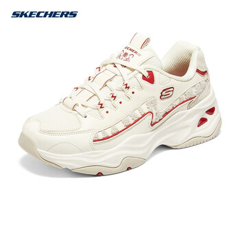 skechers斯凯奇新年系列虎头2021冬款男鞋跑步运动休闲老爹鞋894086