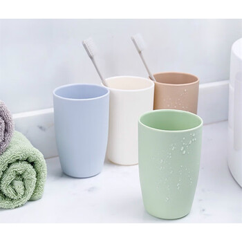 家小博简约时尚旅行杯儿童漱口杯便携情侣刷牙杯塑料杯子酒店洗漱牙刷