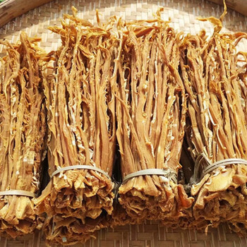 晨臻 广西特产嫩竹笋干干货笋尖笋丝笋花天然晾晒特干 精选黄笋干1斤