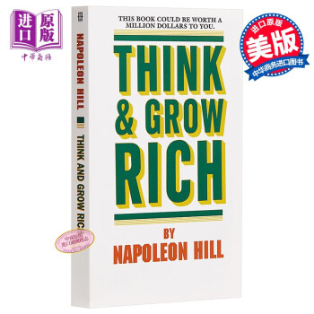 思考致富 Think and Grow Rich 英文原版 经典励志 心理学书籍