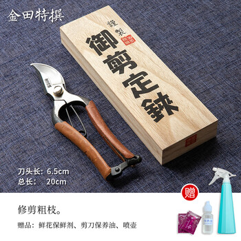 花剪插花修花枝树枝剪金田秀久重型皮套剪铗日式园艺剪刀盆栽金田本革剪定0mm新款 图片价格品牌报价 京东