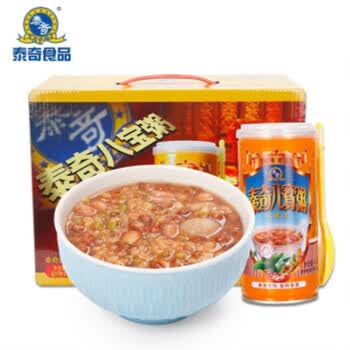 泰奇八宝粥整箱装腊八粥方便速食即食汤粥饭五谷杂粮餐大罐装八宝粥12