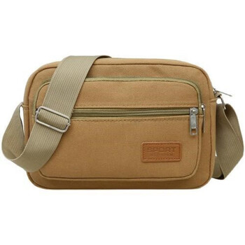 驭舵工具背包男休闲包男单肩男包斜挎包简约男士小包帆布包单肩简约收